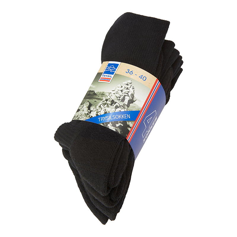 Trysil Trysilsokk 4-pk str 36/40 God og Varm