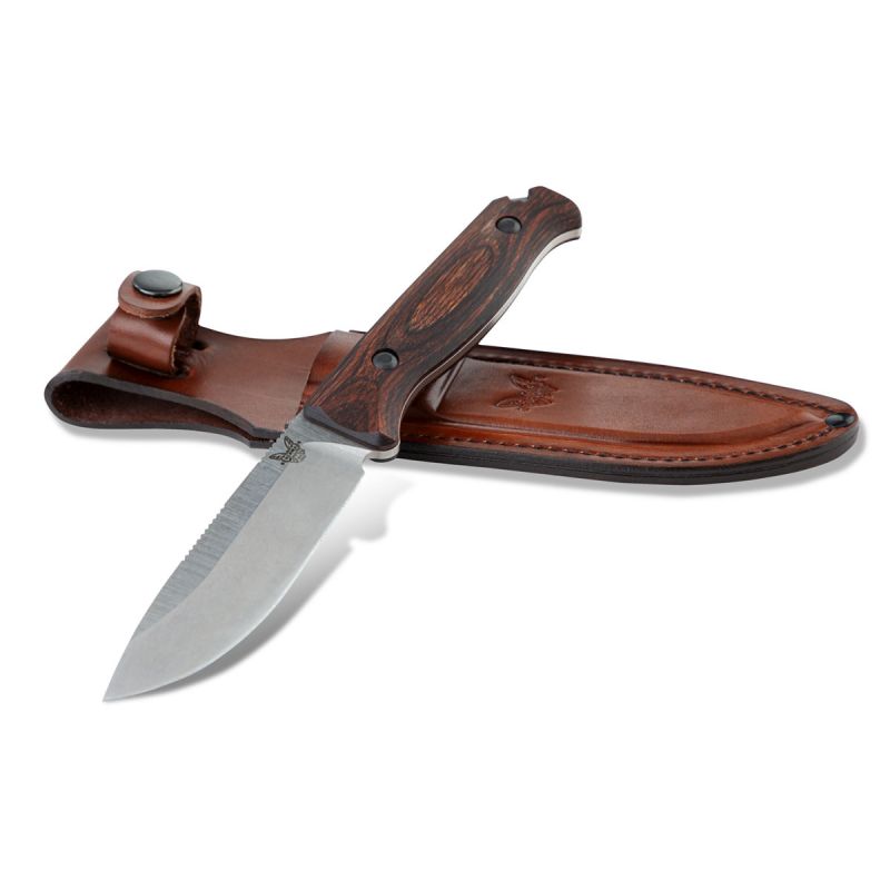 Benchmade Saddle Mountain Skinner Wood 15002