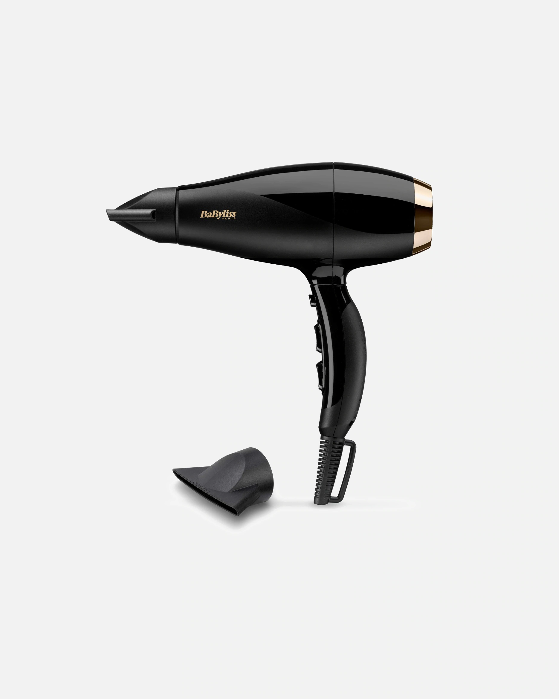 BaByliss 6714E - suszarka do włosów SuperPro 2300, silnik AC, wyprodukowana we Włoszech.