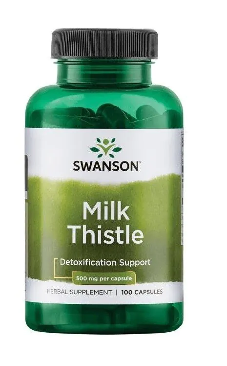 Κάψουλες υποστήριξης ήπατος Swanson Full Spectrum Milk Thistle