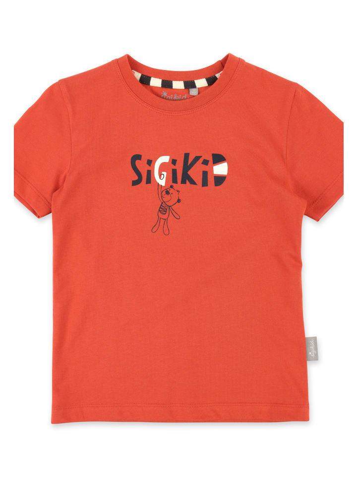 Sigikid Pyjama Nachtwäsche in rot/schwarz/weiß günstig kaufen