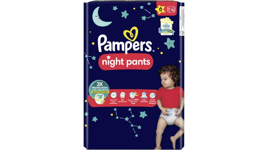 Pampers night pants