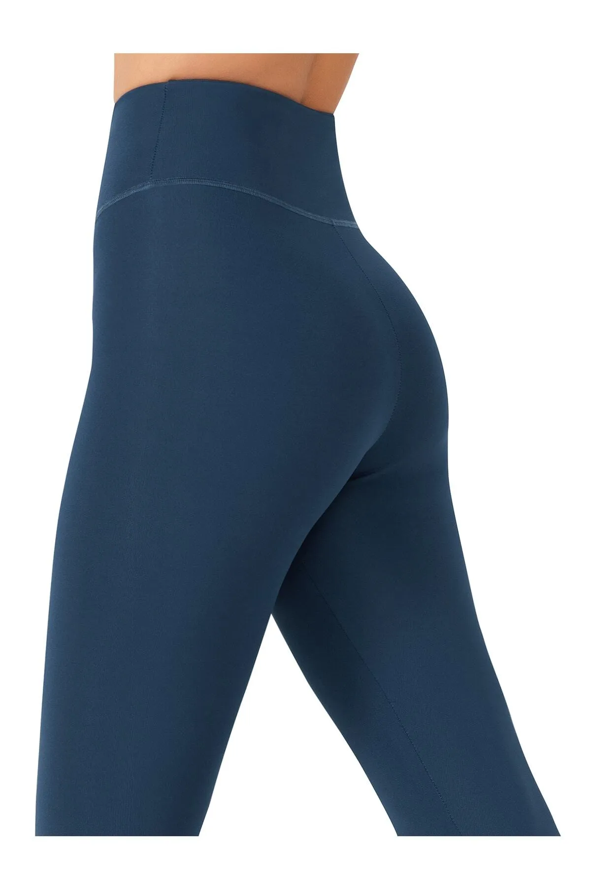 LOS OJOS  Marineblaue Sportstrumpfhosen mit hoher Taille – Basics
