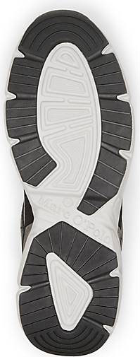 Marc O'Polo Sneaker aus Rindsleder und Mesh