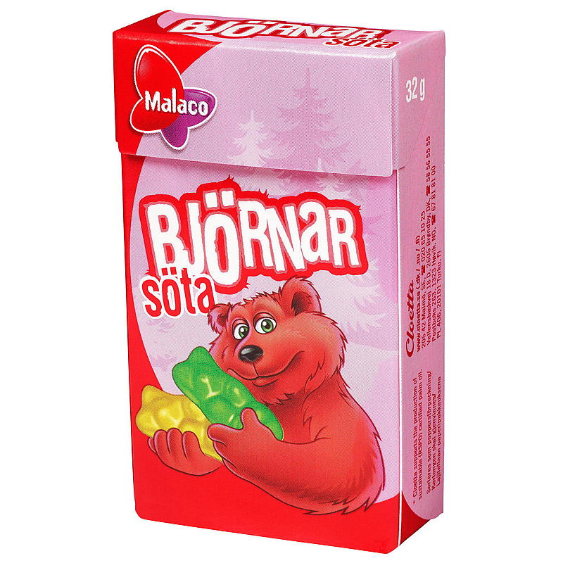 Cloetta Søte bjørner 32 g