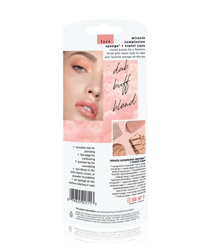 Real Techniques Miracle Complexion Sponge + Case Make-Up Schwamm-1 Stk