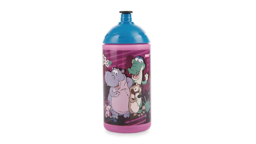 NICI Trinkflasche Wild Friends, 0,5l (2022) LILA