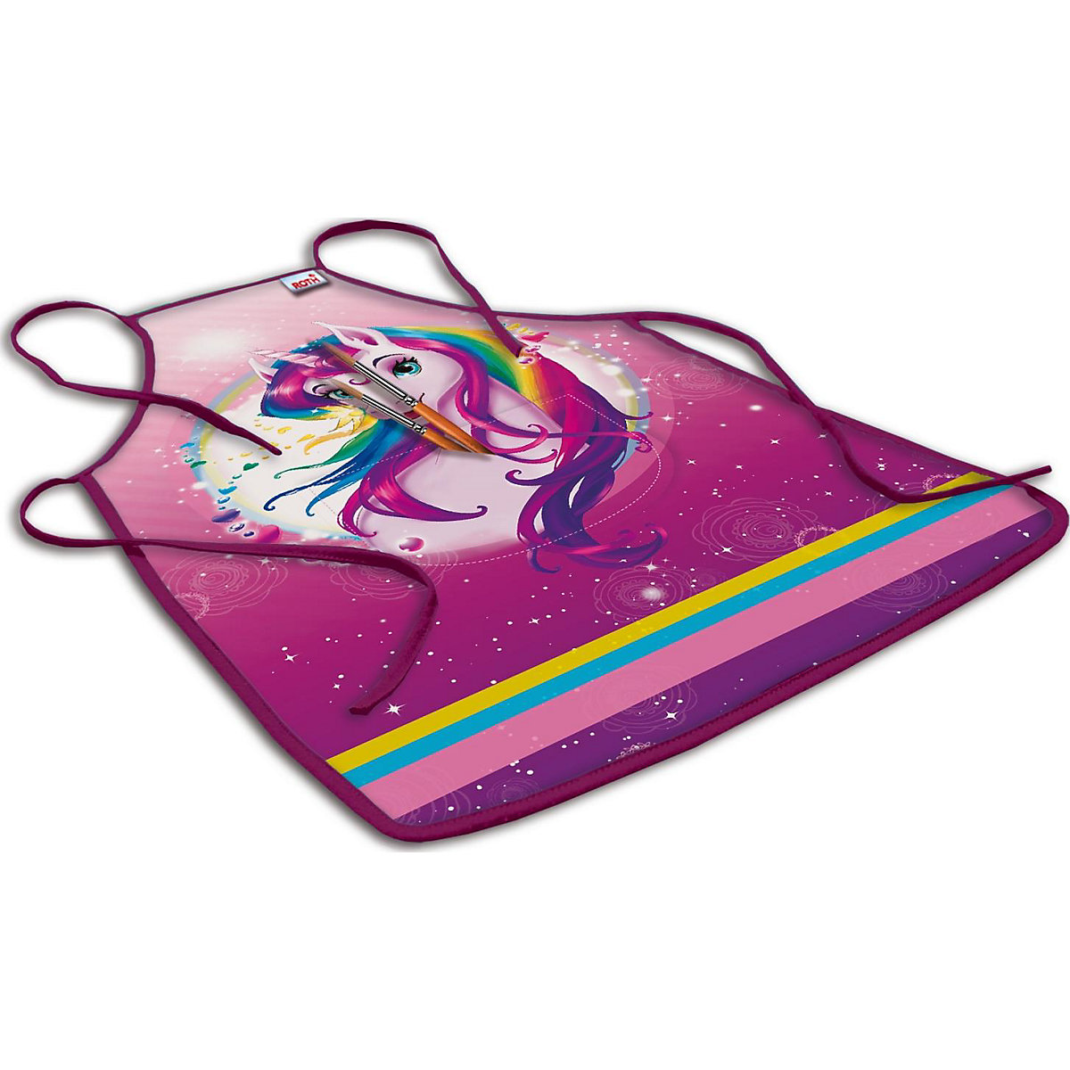 Malschürze/Kinderschürze Einhornportrait