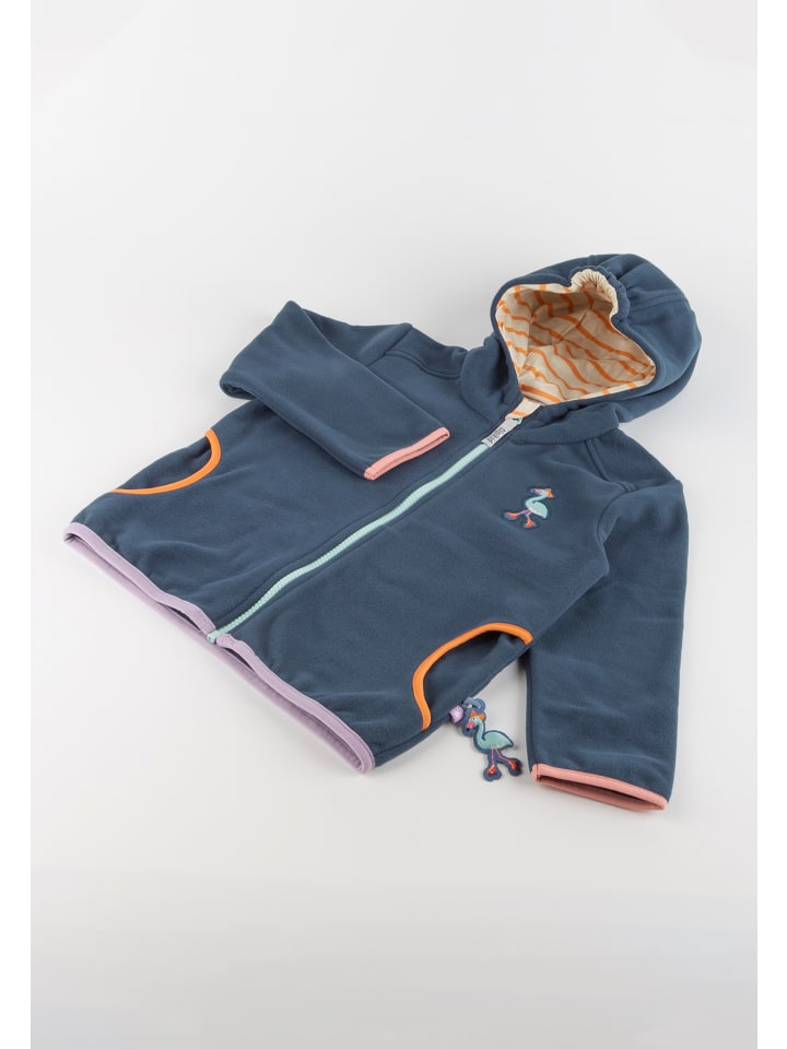 Sigikid Fleecejacke Wild Flamingo in dunkelblau günstig kaufen