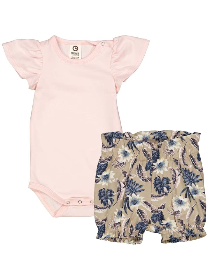 müsli Set aus Kurzarmbody und Babyhose in Mary günstig kaufen