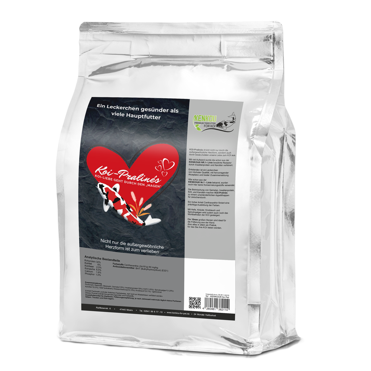 KENKOU Hauptfutter KENKOU Pralines 10mm 4 kg