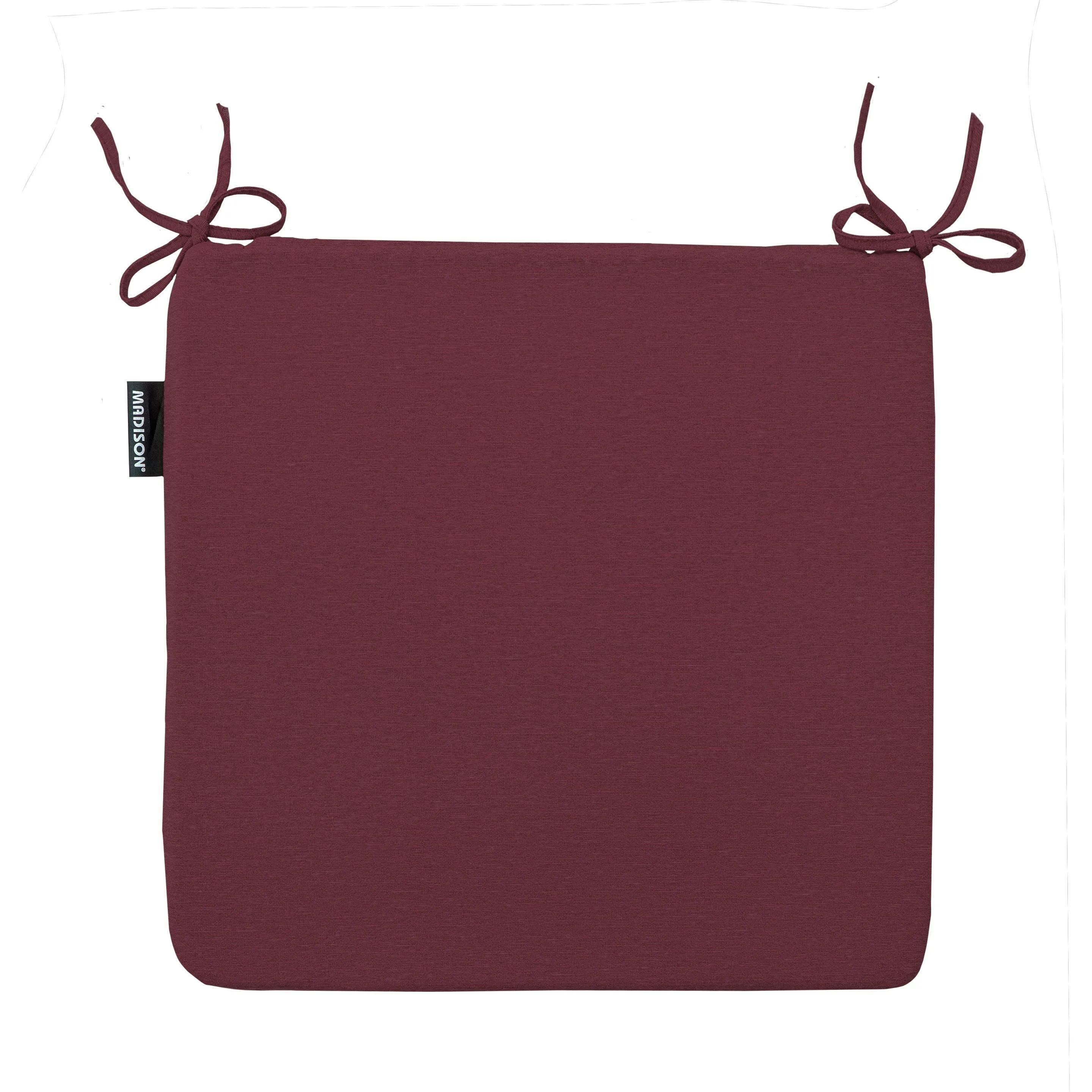 Madison Panama Bordeaux 40x40 Sitzkissen