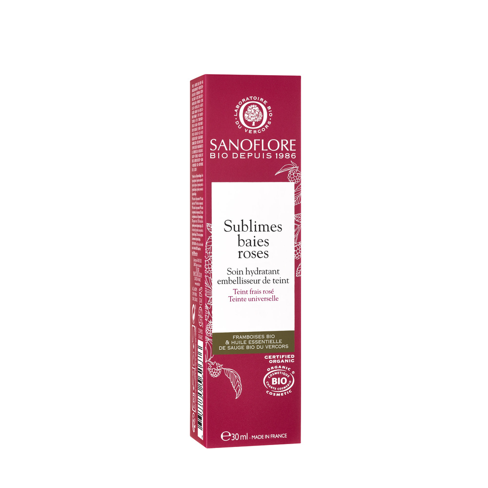 Sanoflore Sublimes Baies Roses Soin hydratant teinté