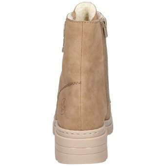 Rieker Schnürstiefelette in beige