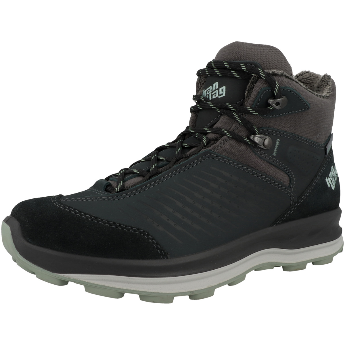 Hanwag Bluestrait Mid Lady ES Outdoorschuhe dunkelgruen