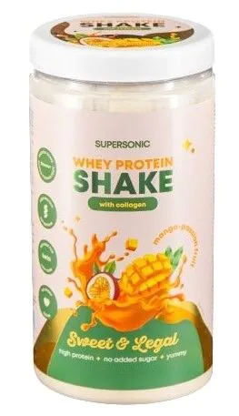 Supersonic Sweet&Legal Πρωτεϊνούχο Ρόφημα με Γεύση Μάνγκο & Πάθος