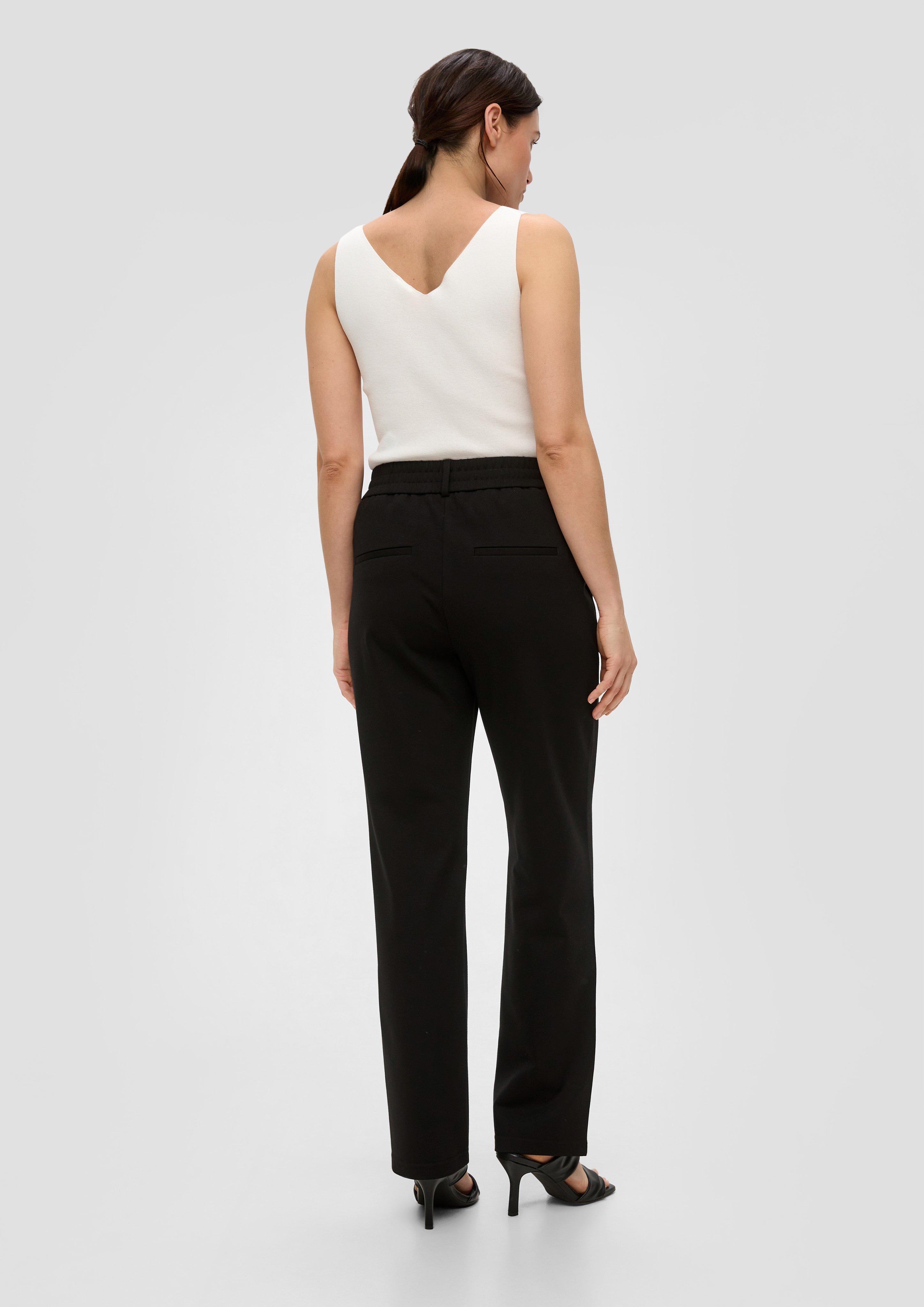 Straight Leg-Hose aus Viskosemix  2156739-9999