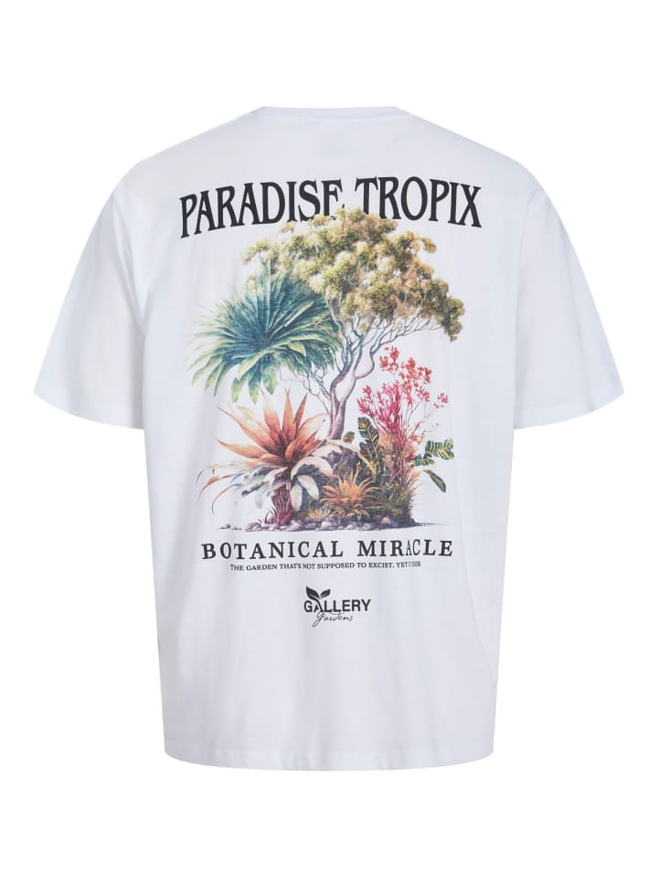 JACK & JONES PLUS T-shirt in Bright White günstig kaufen