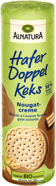 Alnatura Bio Hafer Doppelkeks Nougat