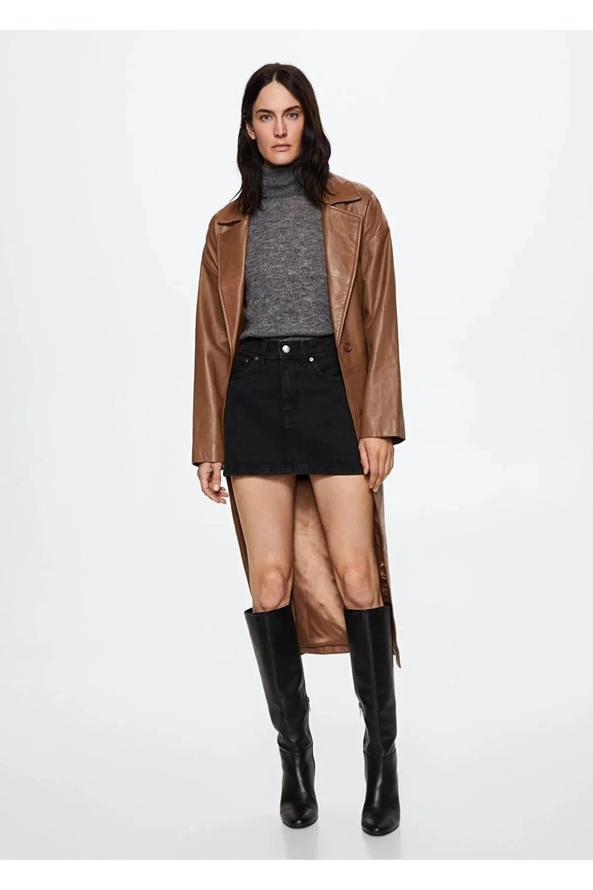 MANGO  Rock - Schwarz - Maxi