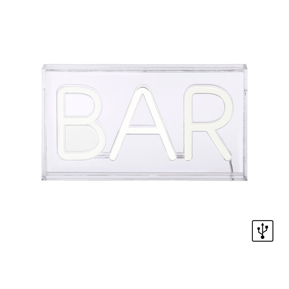 LED-Neon-Schild Bar