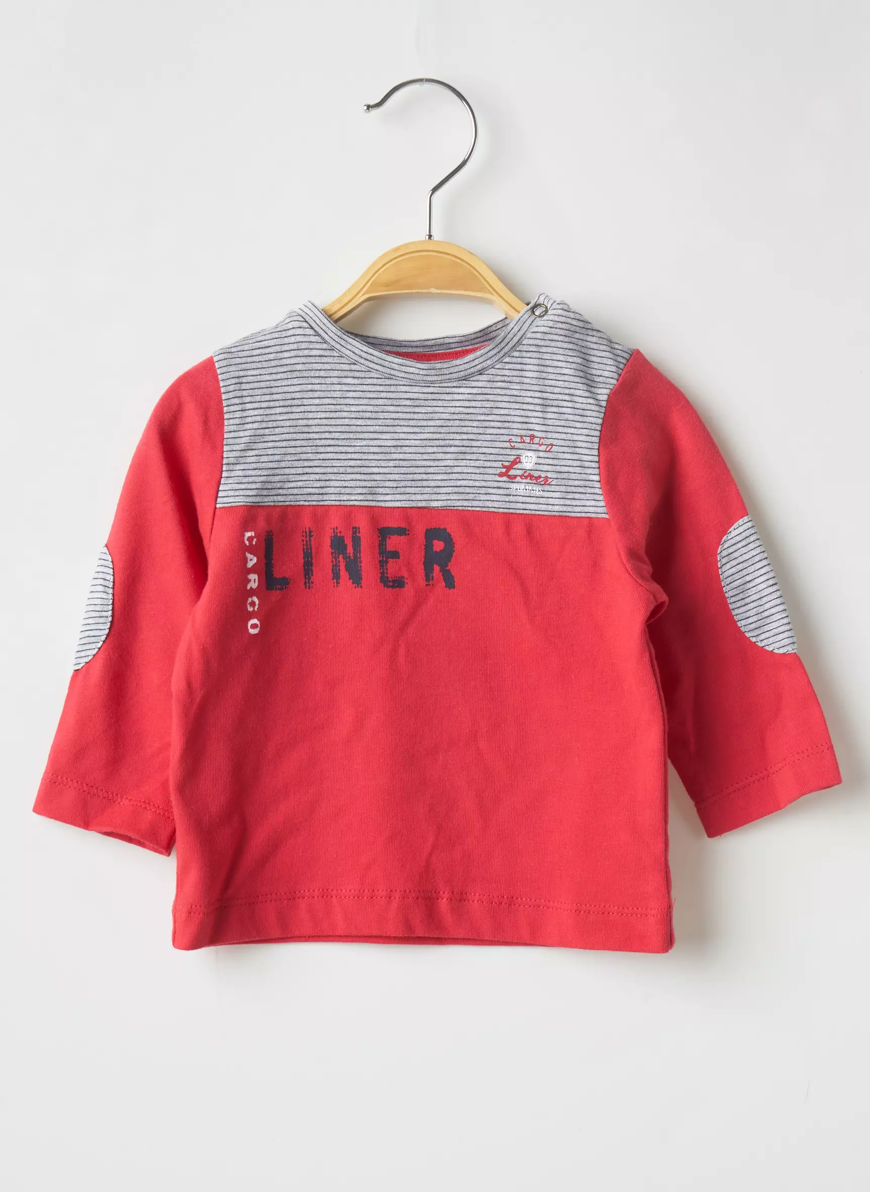 3 Pommes Tshirts Garcon couleur rouge