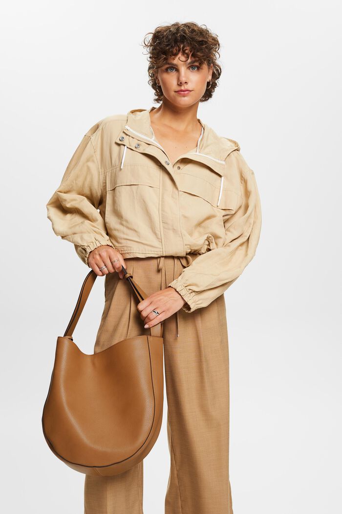 Recycelt: Hobo Bag in Lederoptik