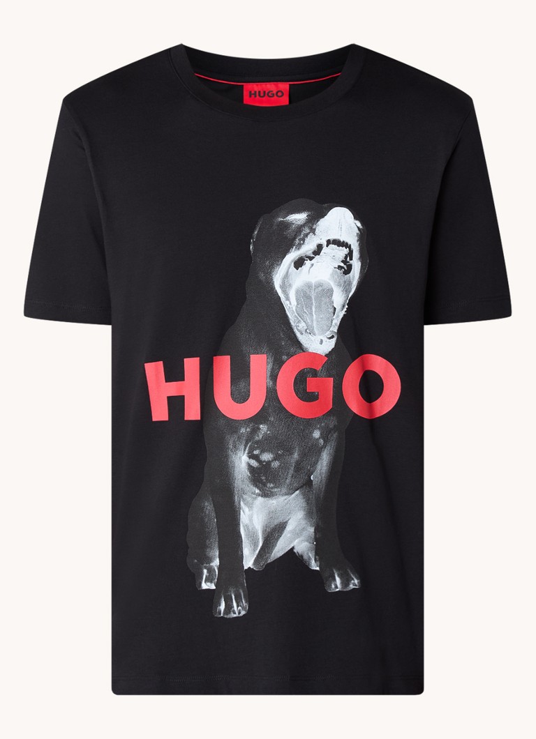 Tricou cu imprimeu de la HUGO BOSS