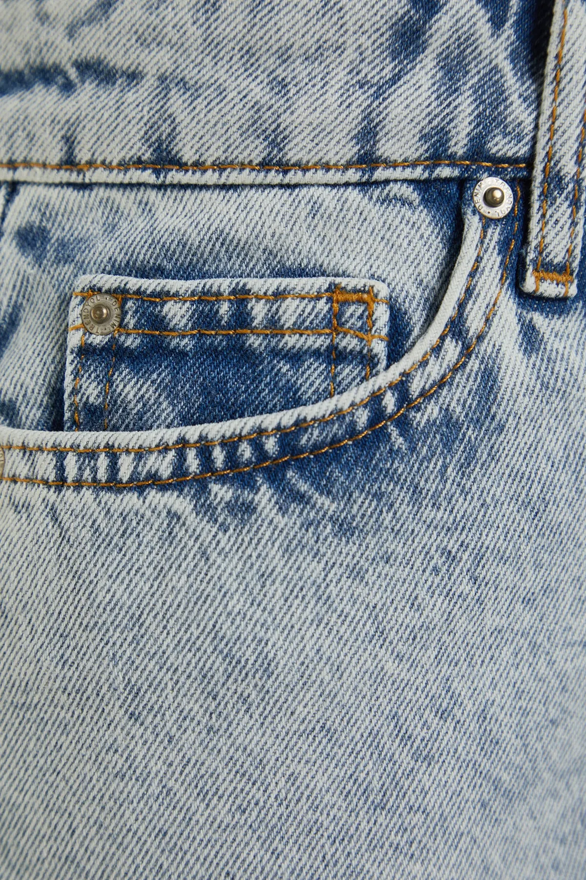 Trendyol Collection  Shorts - Dunkelblau - Hoher Bund