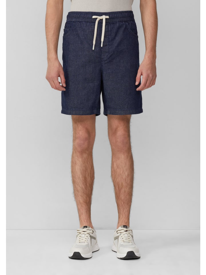 QS Jeans-Hose Jeans-Bermuda keine Beinlänge in Blau günstig kaufen