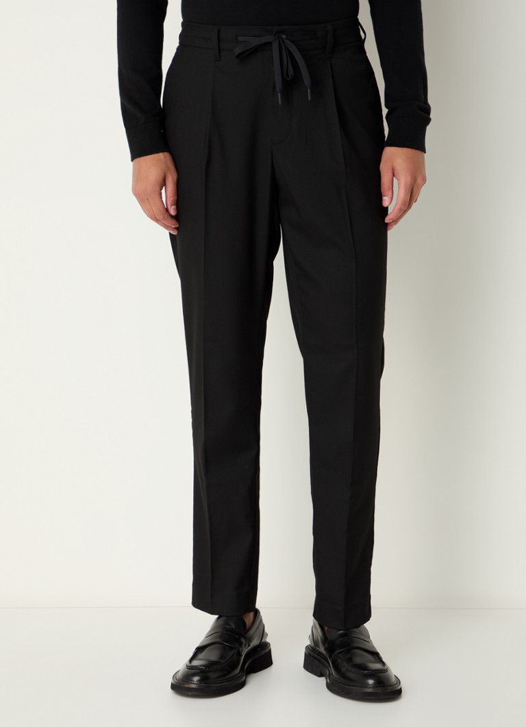 Pantaloni slim fit pentru bărbați Leroy Selected cu buzunare laterale