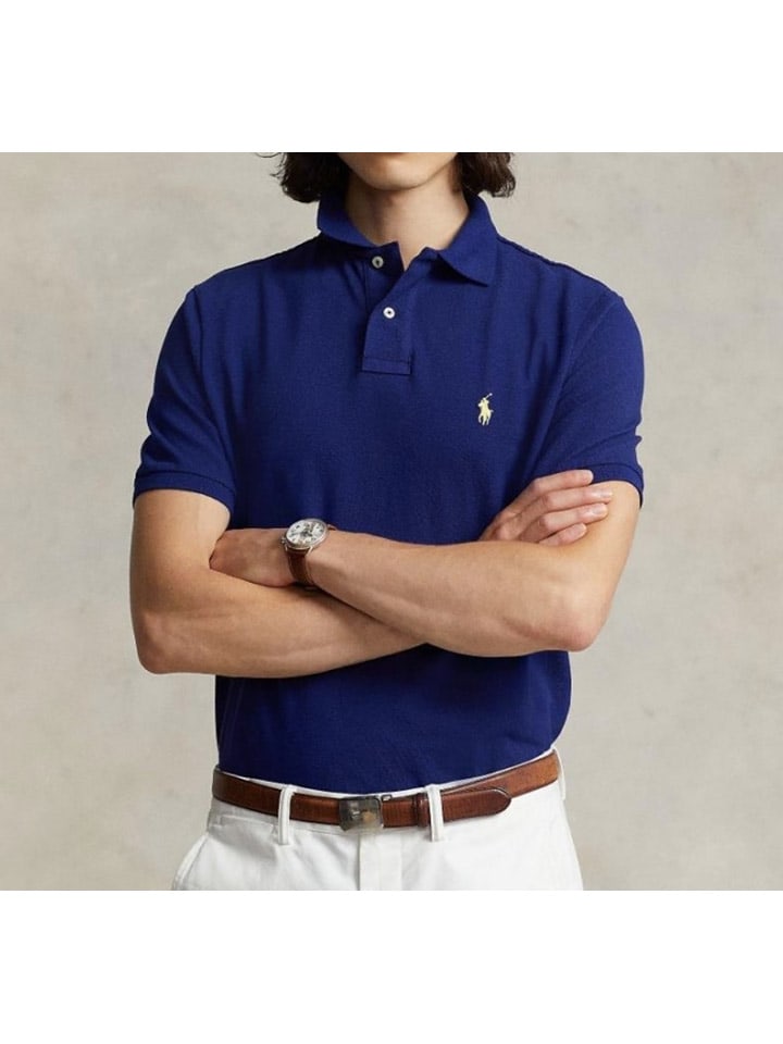 Ralph Lauren Underwear Poloshirt in Dunkelblau günstig kaufen