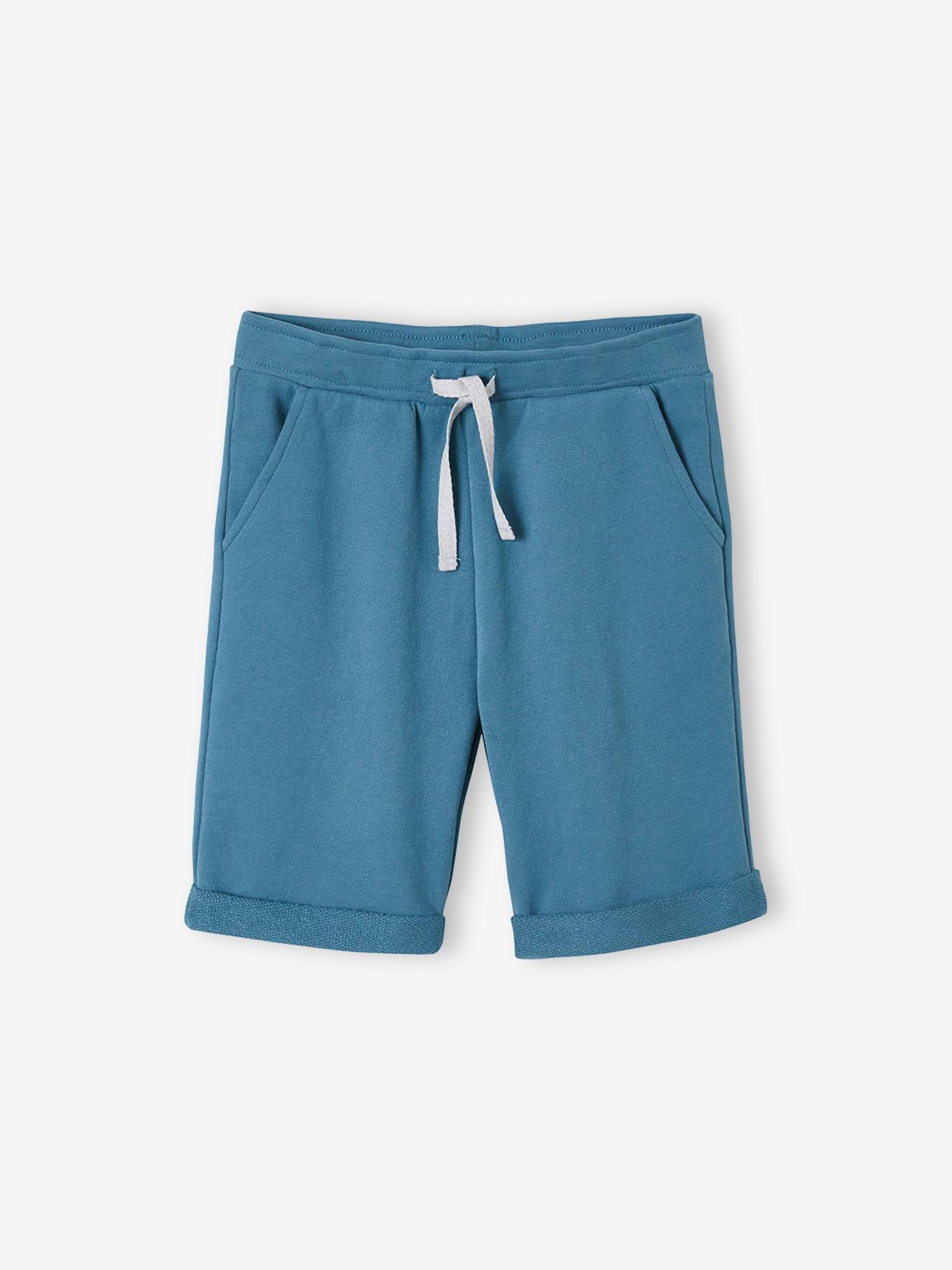 Bermuda Basics garçon en molleton anthracite