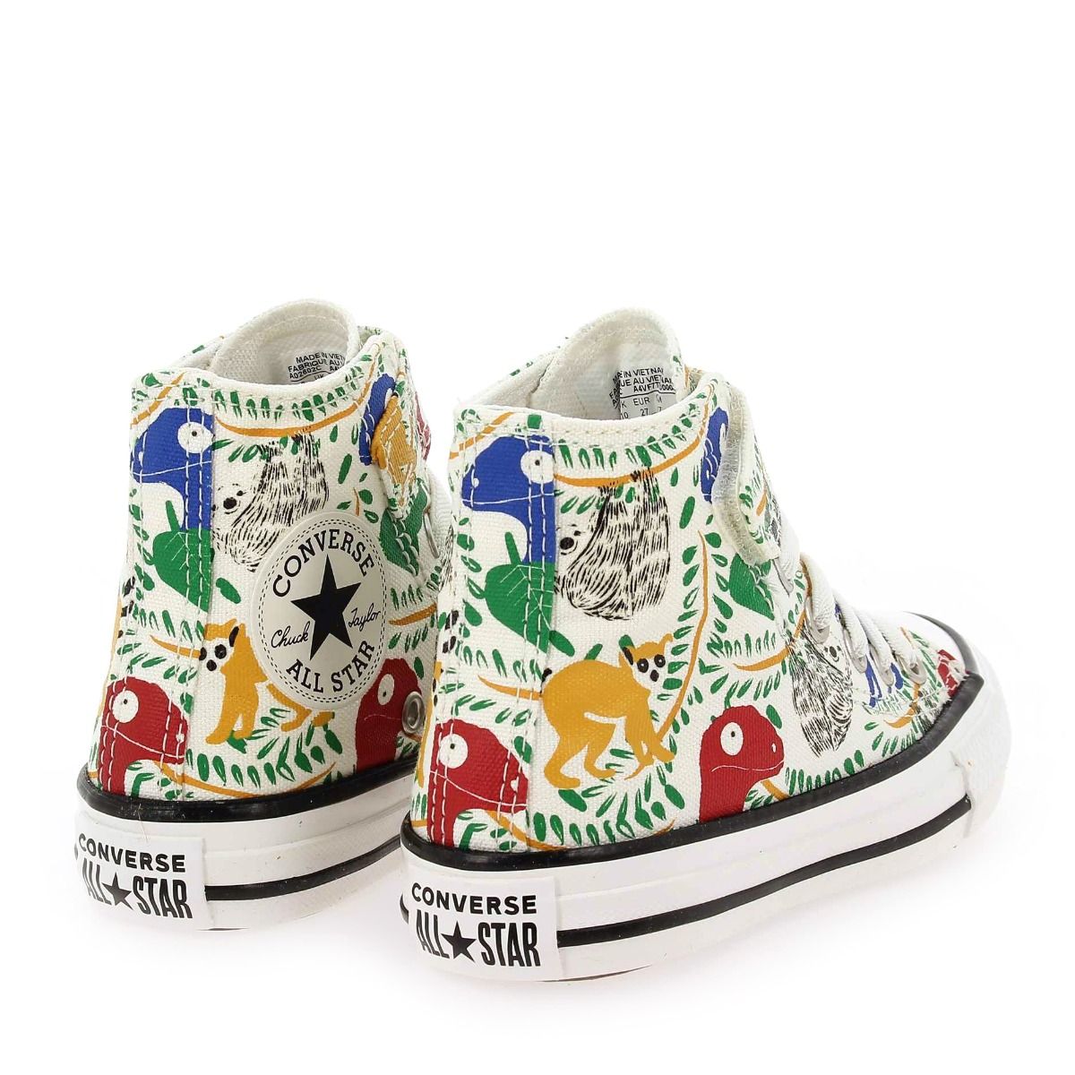 Converse  CTAS 1V VINTAGE ANIMAL PRINT - blanc multi