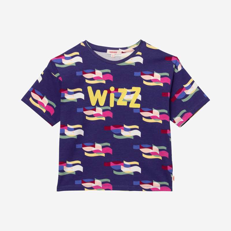 T-shirt fille arty violet Catimini