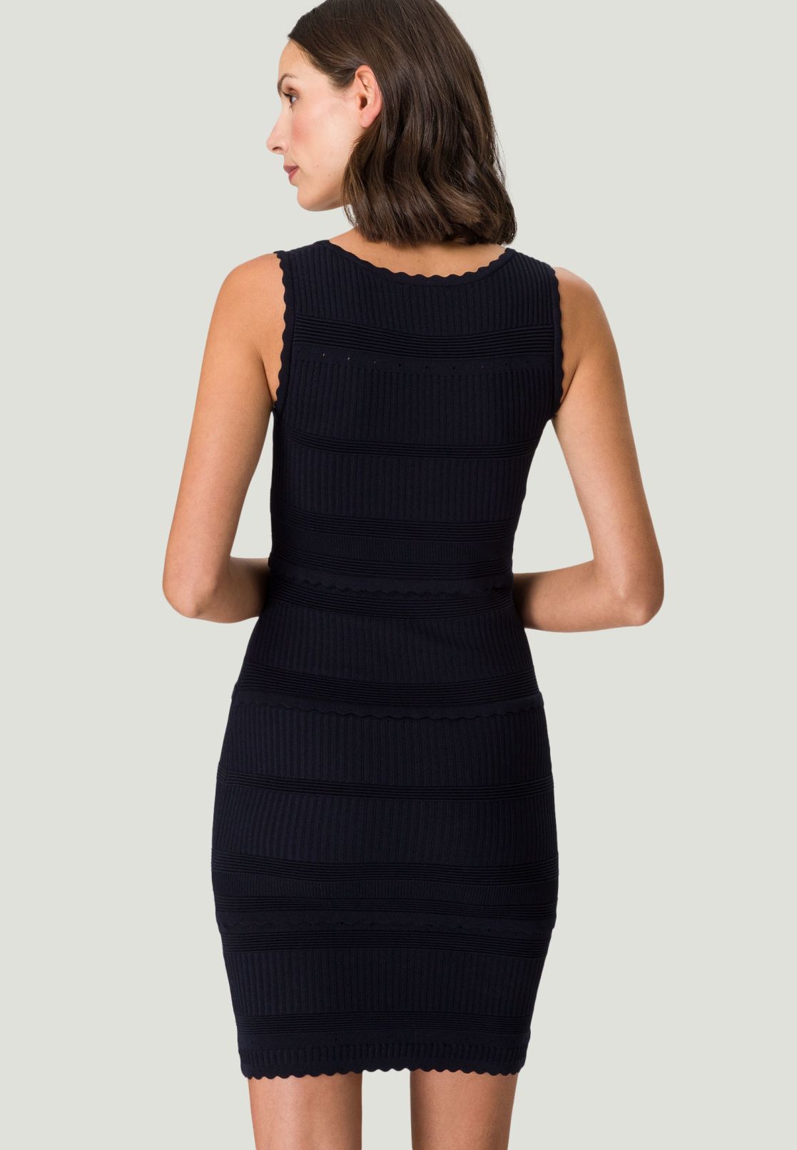Strickkleid mit Karree-Ausschnitt