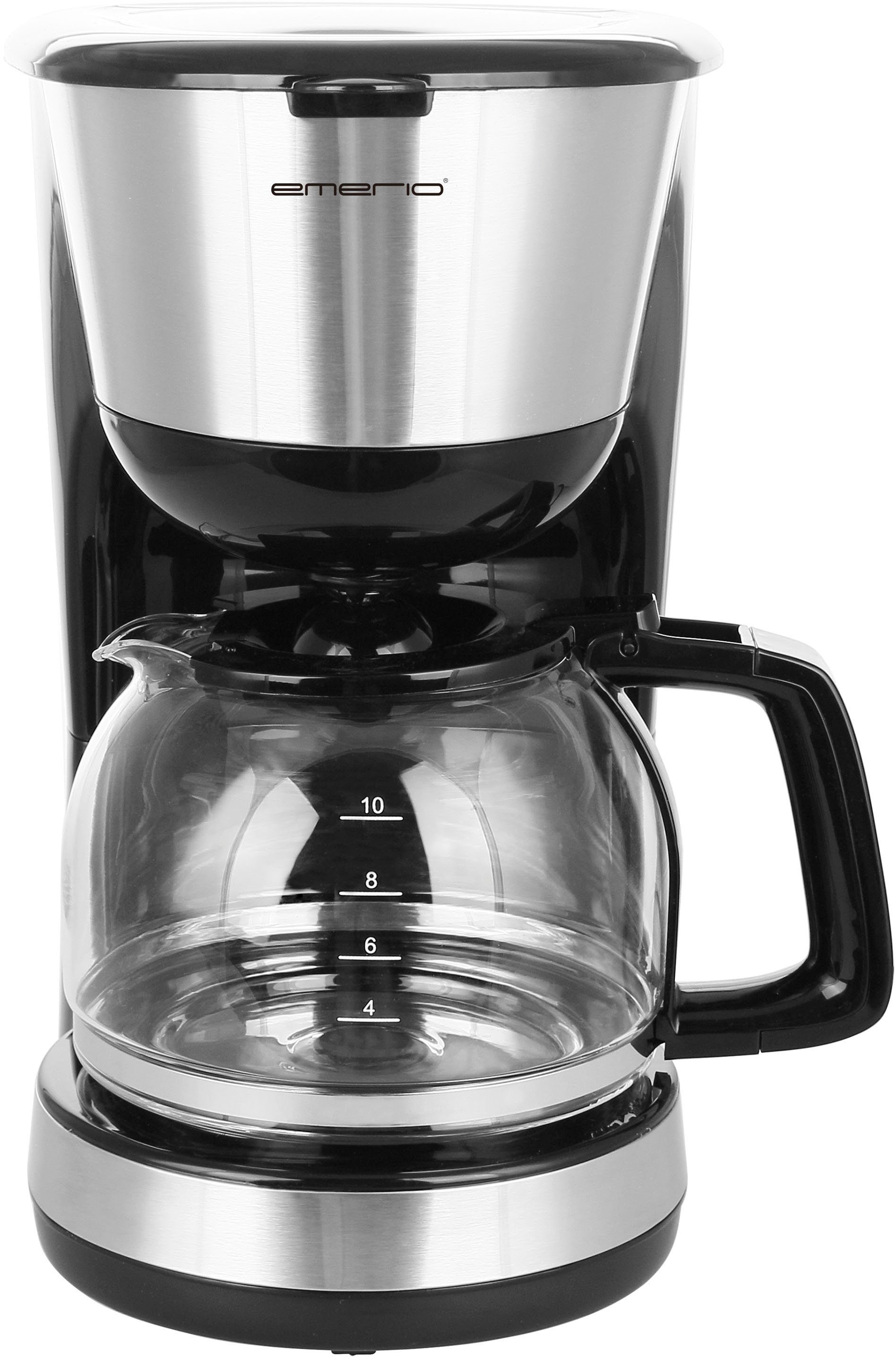 Emerio Filterkaffeemaschine CME-122933, 1,25l Kaffeekanne, Papierfilter