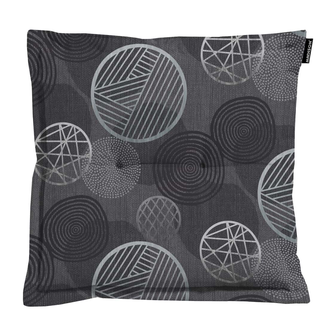 Madison Circle Grey 50x50 Sitzkissen