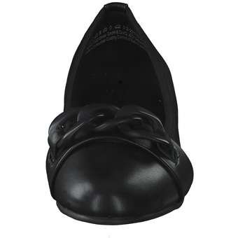 Marco Tozzi Ballerina in schwarz