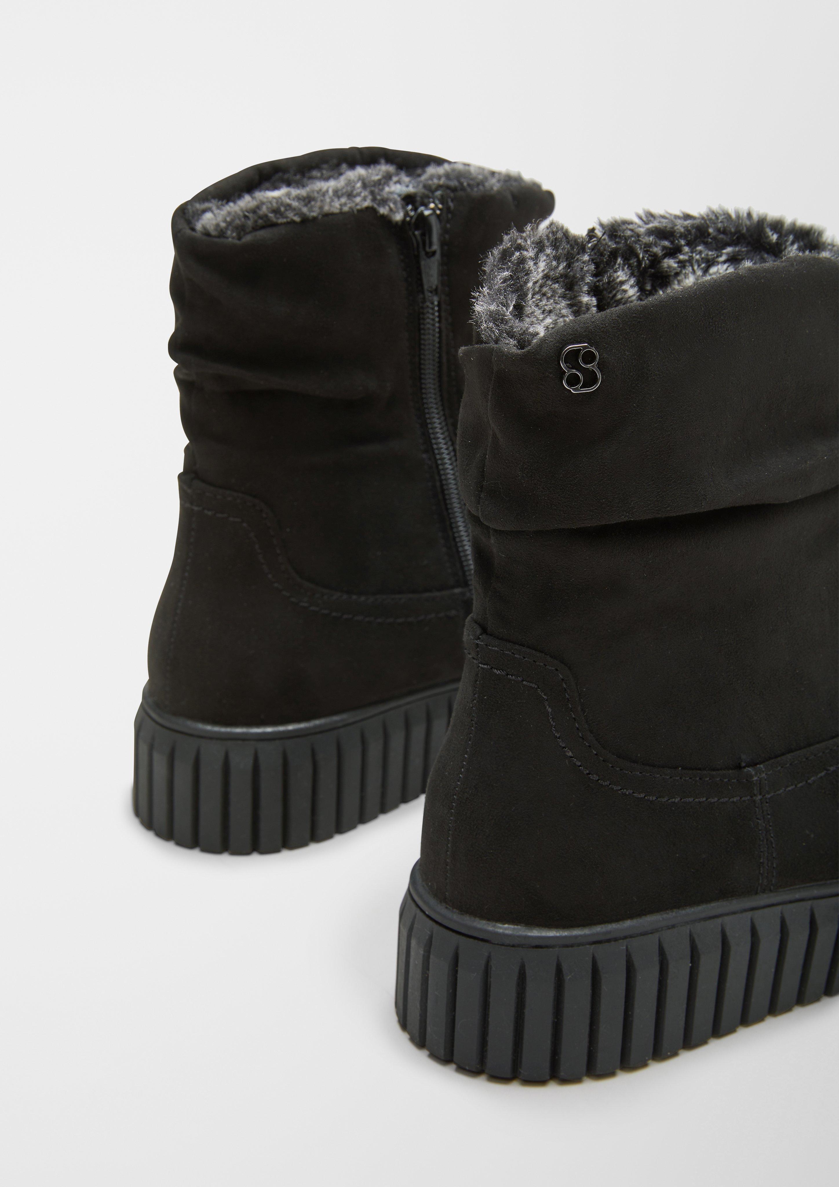 Gefütterte Boots mit Plateausohle  6006631-001