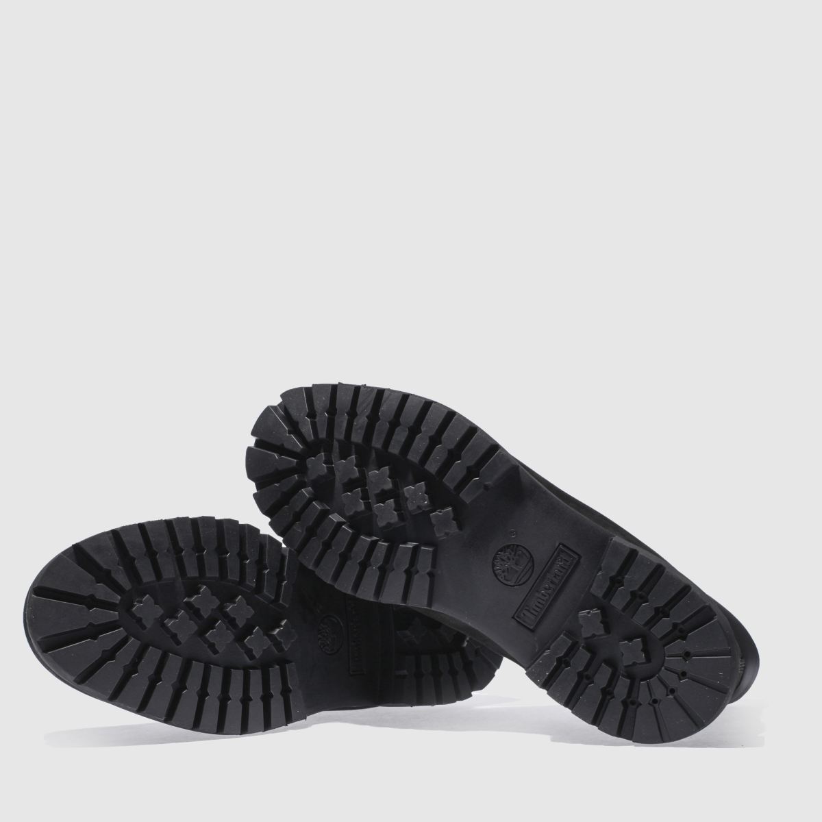 Timberland – Svarta premiumstövlar med 6 tums längd