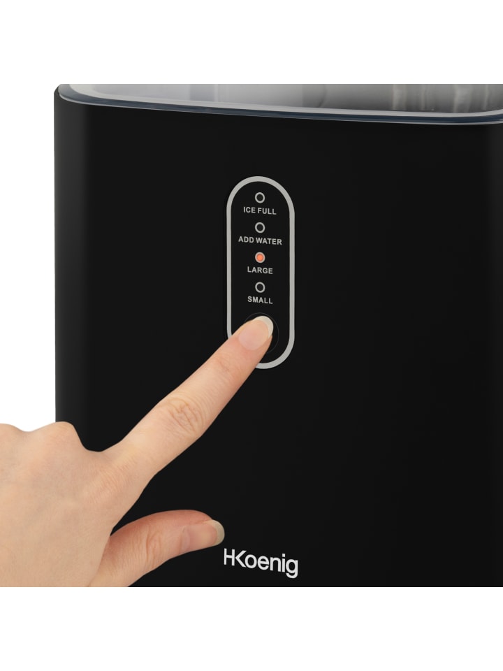 HKoenig Eiswürfelmaschine KUB14 Schwarz günstig kaufen onesize
