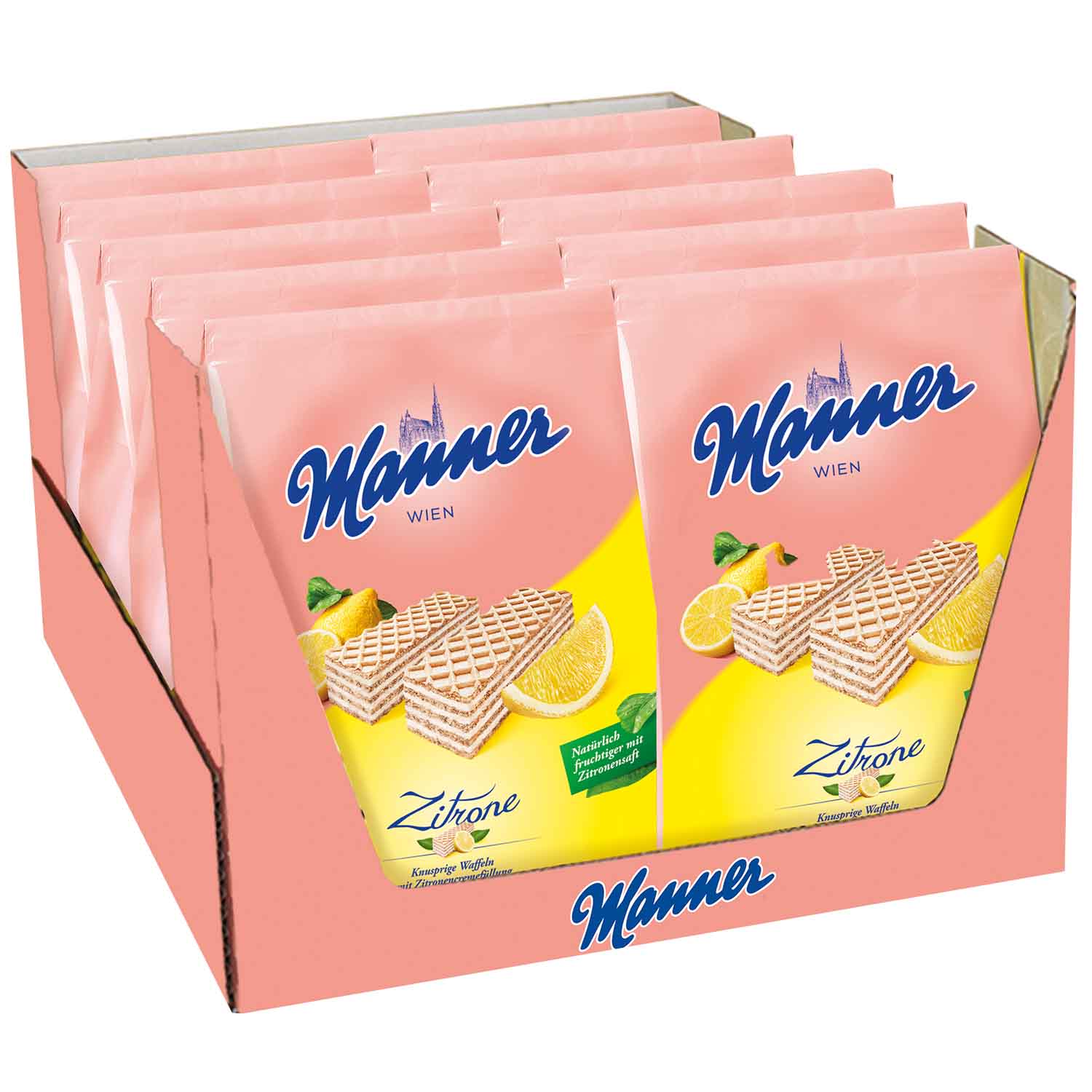 Manner Zitronen Waffeln 400g