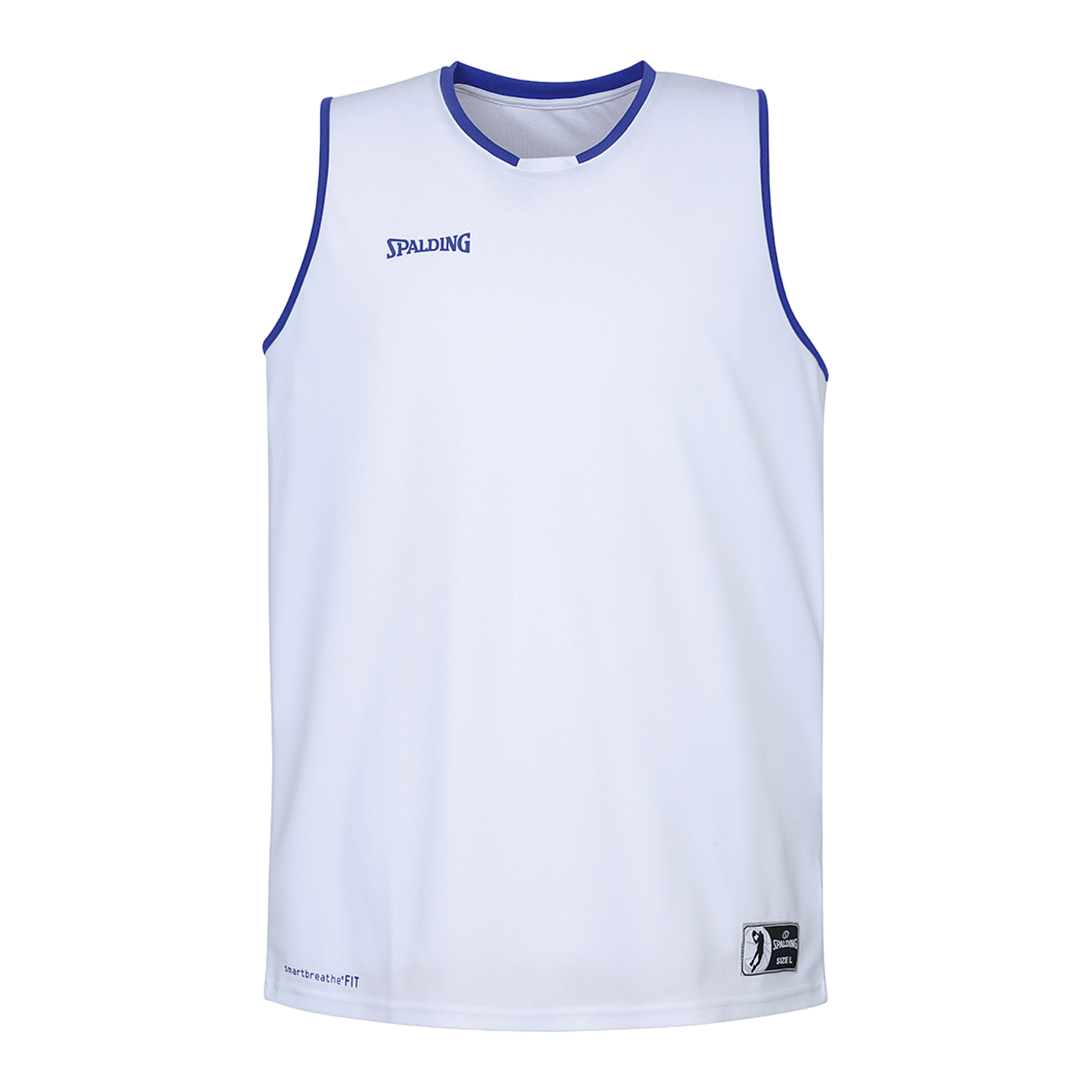 Spalding Move Tank Top weiss blau F04
