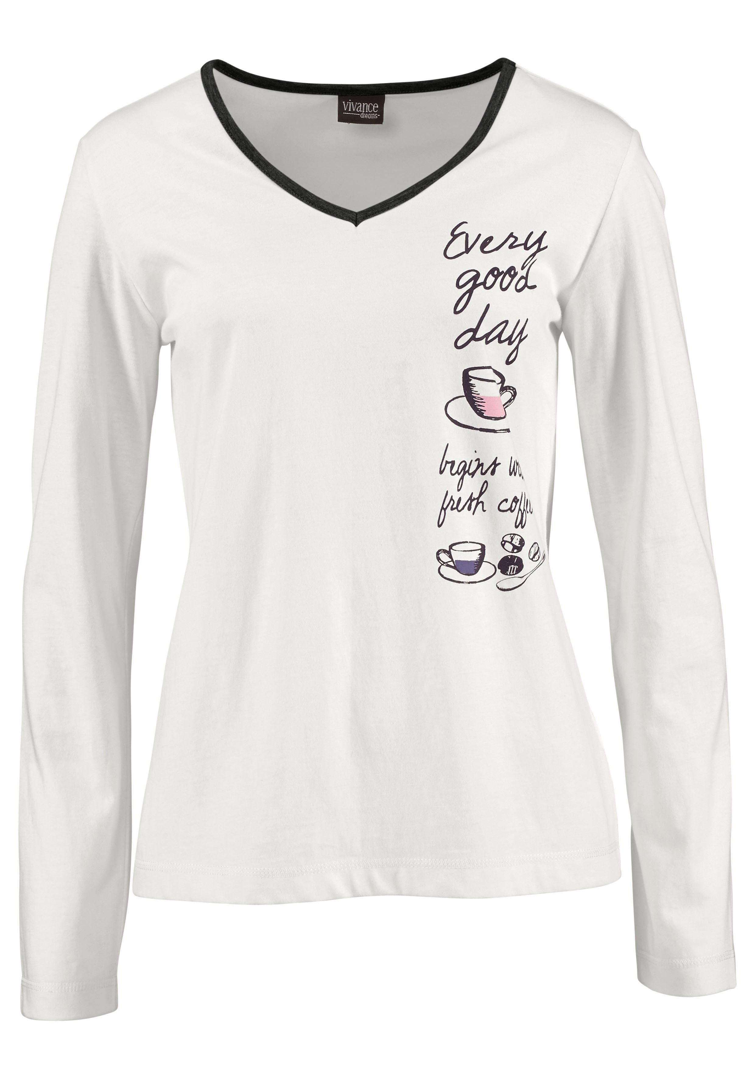 Vivance Dreams Pyjama (2 tlg., 1 Stück)