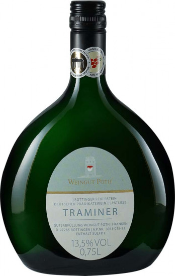 2020 Röttinger Feuerstein Traminer Spätlese halbtrocken - Weingut Poth
