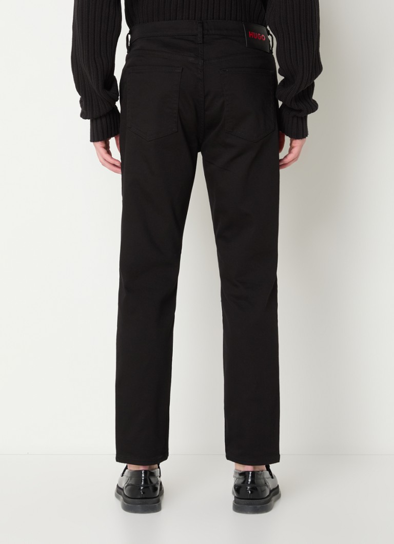 Pantaloni scurți slim fit din denim HUGO BOSS, decolorați
