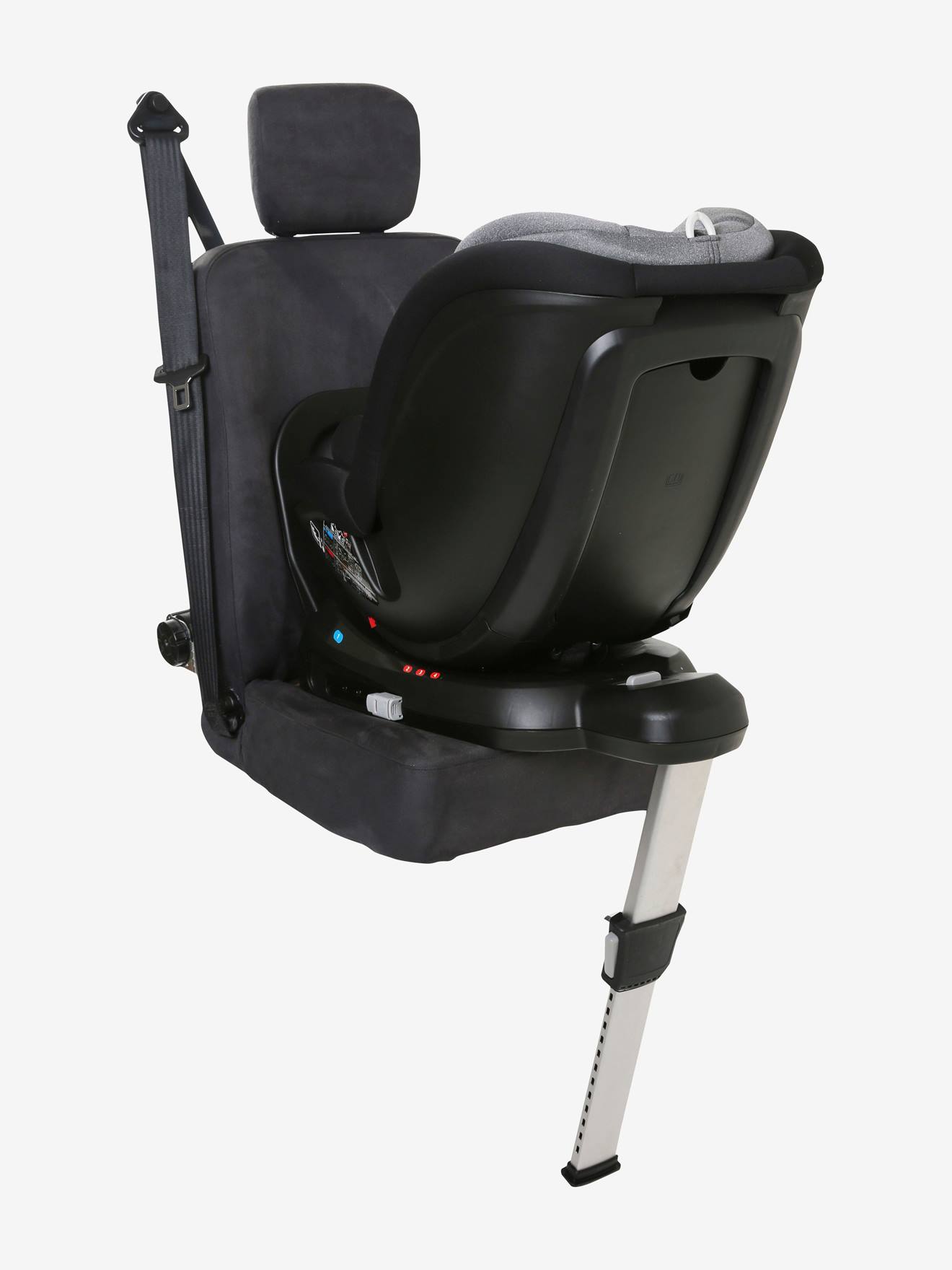 Siège-auto rotatif isofix I-Size Spiro groupe 0+/1 VERTBAUDET lot noir