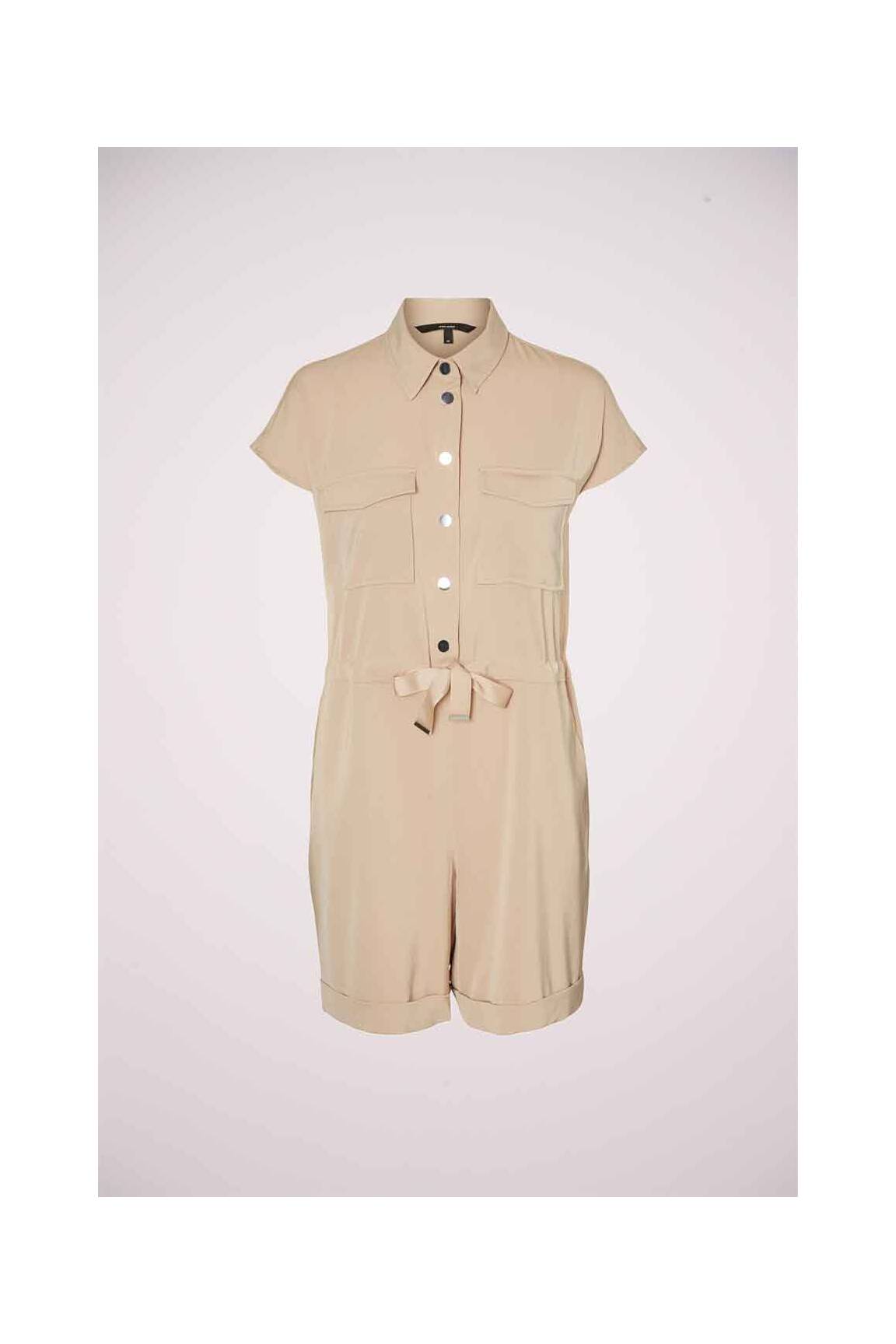 Vero Moda Combi Shorts Femme couleur beige