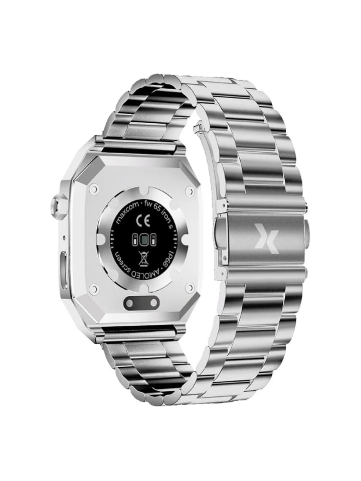 Maxcom Smartwatch FW65 Iron S 1,69-Zoll-TFT-Display, IP68 Silber in Silber günstig kaufen onesize